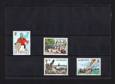 1984 Guernsey 50th Death Anniversary of Lieutenant Sir John Doyle 1756-1864 Commemorative Stamps Mint Never Hinged (MNH)