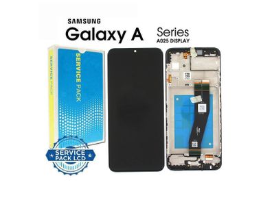 For Samsung Galaxy A02s A025 LCD Display Touch Screen Digitizer Assembly & Frame - FHT04SMSPLCD