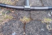 Handlebar and stem.