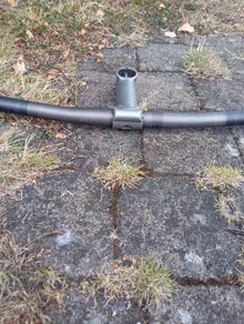 Handlebar and stem.