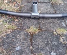 Handlebar and stem.