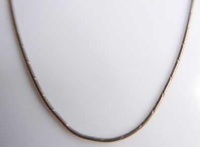 Vintage 925 Sterling Silver Snake Chain Necklace length 19" - 4,4g
