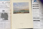 Menu cards P&amp;O