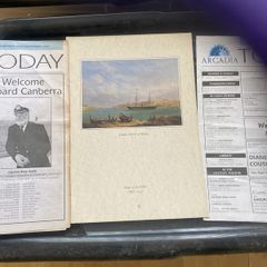 Menu cards P&O