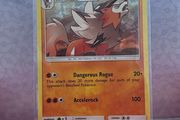 pokemon card Lycanroc cracked holo 2018