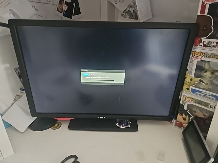 Monitor And Dvi To Hdmi Cable