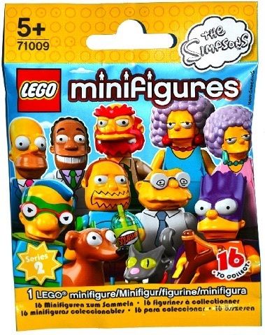 Lego CMF The Simpsons Series 2 Assortment of Spare Complete Minifigure Sets 71009 Collectible Minifigures