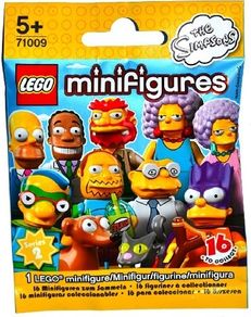 Lego CMF The Simpsons Series 2 Assortment of Spare Complete Minifigure Sets 71009 Collectible Minifigures