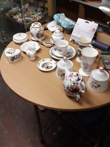 Collection of porcelain and ceramics