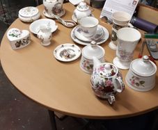 Collection of porcelain and ceramics