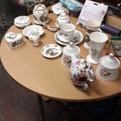 Collection of porcelain and ceramics