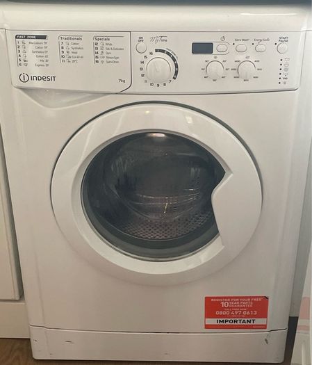 washing machine Indesit 7kg