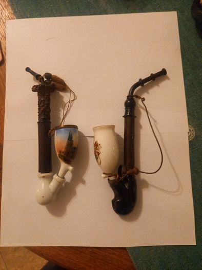Antique  German Pipes