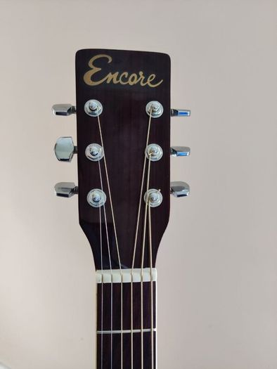 Encore W-265LH Left-Handed Acoustic Guitar Package - Case, Stand, Tuner & Strap