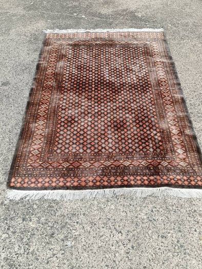Stunning Hand Woven Pakistani Wool Rug(200 KPSI)