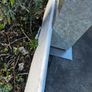 Green sage marble base and white marble shelf Image 3