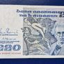 Ireland 1988 W.B. Yeats 20 pound banknote Image 2