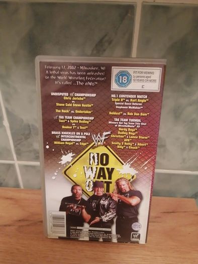 No way out 2002 vhs