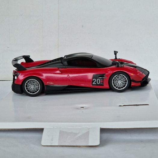Scalextric Pagani Huayra Roadster BC Slot Car (Red + Black) - street supercar