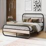 Double Size Bed Frame with Headboard Image 7