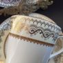 Beautiful Elegant Trio by Elizabethan English Bone China in the "Swiss Cottage" Pattern Image 9