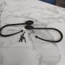 Black Door Handles, Tie Backs and Crome Light Switches Image 9