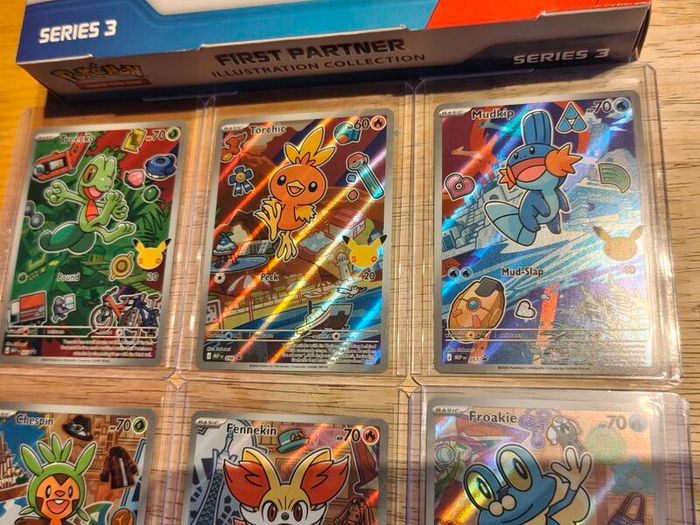 Pokemon Tcg First Partner Series 3 Complete Set Of 9