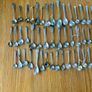 Antique Small Condiment Spoons x 66 Image 2