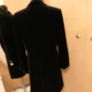 Women's Coat Black Velvet Dress Coat NWT 14 Image 6