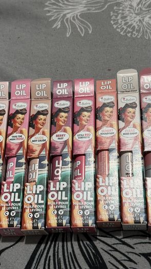 The balm brand new lip oils