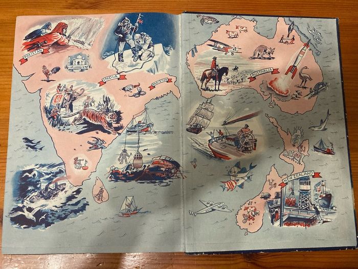 Comic: 'LION' annual 1957