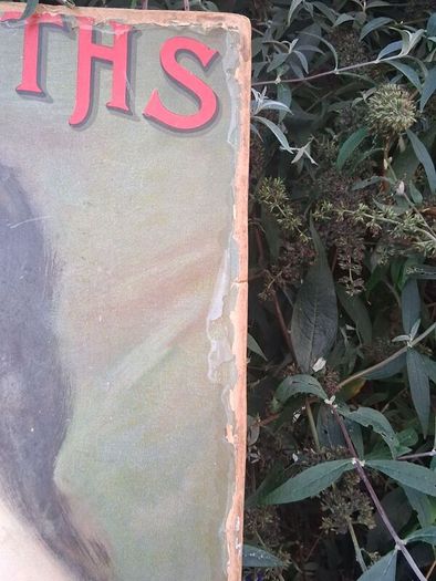 Original F&J Smiths Sun Cured # igarettes Sign (1910)
