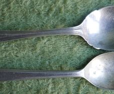 Vintage Silver Plated Spoons
