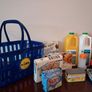 Toy Food and Shopping Basket Image 4