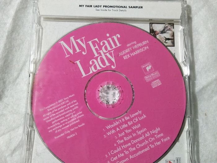 My Fair Lady Movie Soundtrack Cd