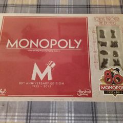 Monopoly 80th Anniversary 2015 New and SEALED