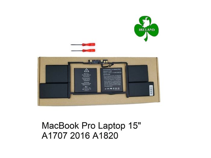 Battery For Apple MacBook Pro Laptop 15" A1707 2016 A1820 6667mAh Replacement