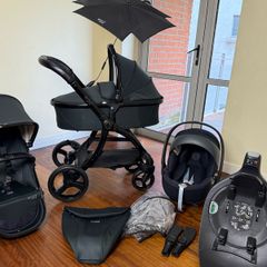As New Egg2 Cybex car seat rotating isofix base