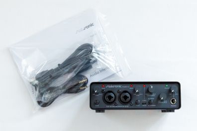 Swissonic Audio 2. Excellent Condition, complete with Manual & Cables