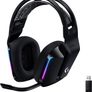 Logitech G733 LIGHTSPEED Wireless Gaming Headset with suspension headband, LIGHTSYNC RGB, Blue VO!CE mic technology and PRO-G audio drivers, 29 Hour battery life, 20m range - Black Image 2