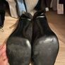 Zara black suede strappy shoes size 41 Image 2