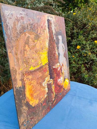 Large Impasto Still Life