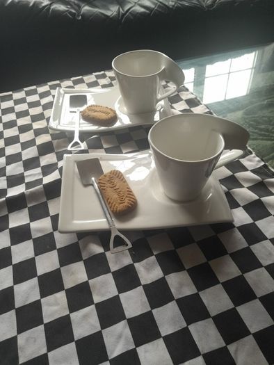 Unwanted gift. Modern Coffee Set