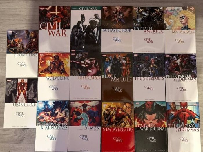 Marvel Civil War Comic Collection