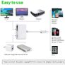 HDMI Adapter for iPhone, 1080P Digital AV Adapter for iPhone, Video & Audio Sync Screen TV Cable HDMI Connector to TV/HDTV/Monitor/Projector Compatible with All iOS-White (Power Supply Needed) Image 5