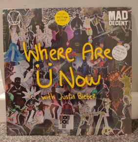 Jack U (Skrillex/Diplo) feat Justin Bieber "Where Are U Now" RSD16 12" Colored Vinyl