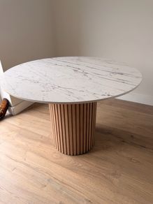 Round Marble dining table