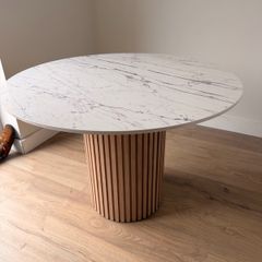 Round Marble dining table