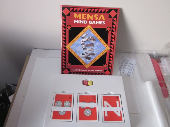 Mensa Mind Games Pack by Robert Allen,Philip Carter , Ken Russell . New