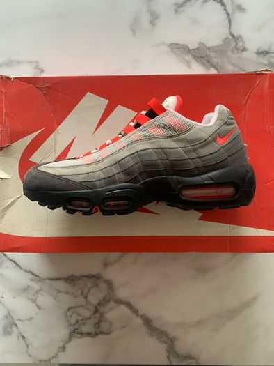 Get Rare Famous Nike Air Max 95 OG 18' Solar Red -